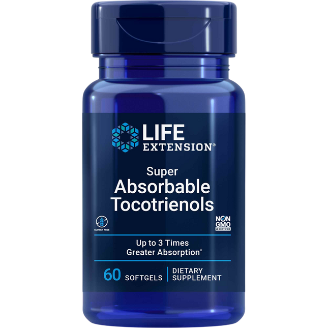 Life Extension Super Absorbable Tocotrienols 60 softgels