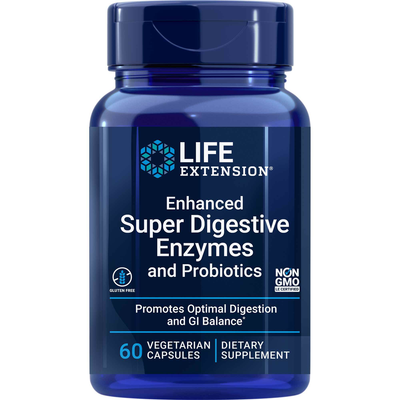 Life Extension Super Digestive Enzymes w/Pro 60 caps