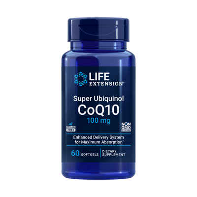 Life Extension Super Ubiquinol CoQ10 100 mg 60 softgels