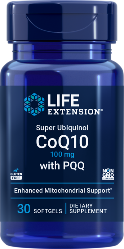 Super Ubiquinol CoQ10 w/ PQQ 30 gels