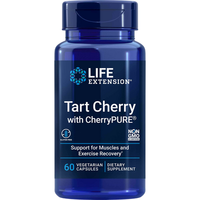 Life Extension Tart Cherry Extract w/Standardized Cherry/Pure 60 caps