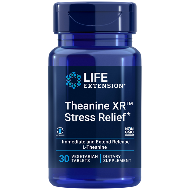 Life Extension Theanine XR Stress Relief 30 tabs