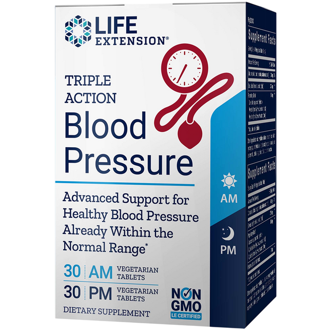 Life Extension Triple Action Blood Pressure 60 tabs