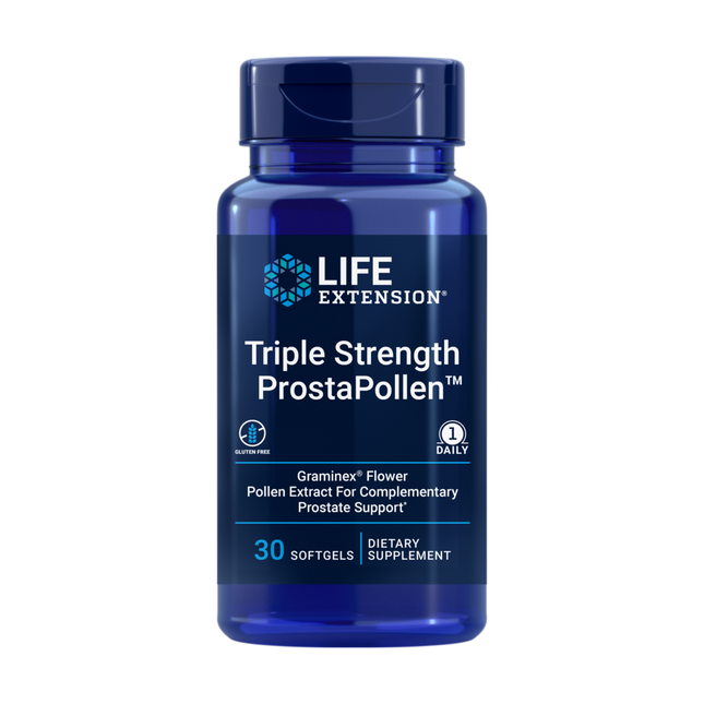 Life Extension Triple Strength ProstaPollen 30 softgels