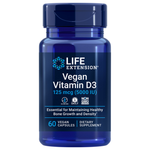 Life Extension Vegan Vitamin D3 125 mcg 60 vegcaps