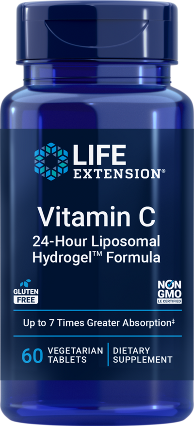 Life Extension Vitamin C 24-Hour Liposomal Hydrogel Formula 60 tabs