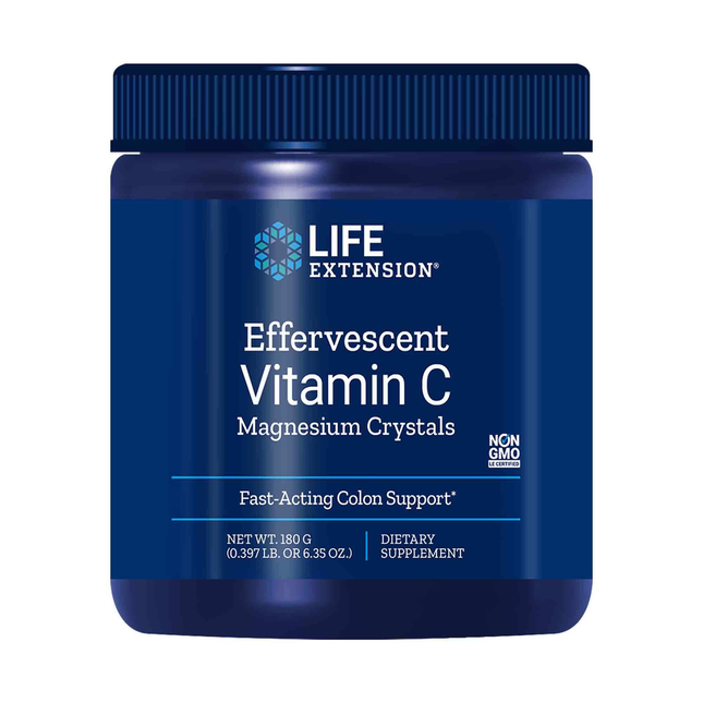 Life Extension Vitamin C- Magnesium Crystals 180 g