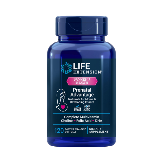 Life Extension Women's Health Prenatal Advantage 120 softgels