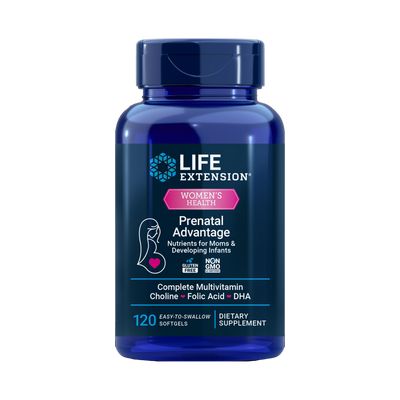 Life Extension Women's Health Prenatal Advantage 120 softgels