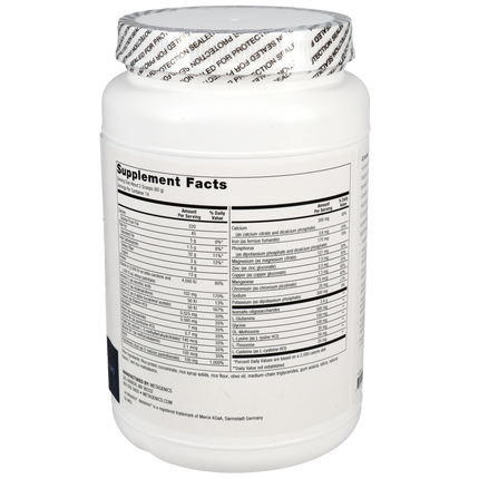 Metagenics GI Sustain Powder - 14 servings Supplement Facts
