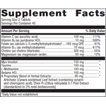 Metagenics Lipo Gen 90 T Supplement Facts