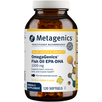 Metagenics OmegaGenics EPA-DHA 1000 Lemon 120 SG 