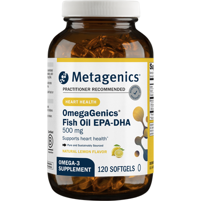 Metagenics OmegaGenics EPA-DHA 500 Lemon 120 SG 