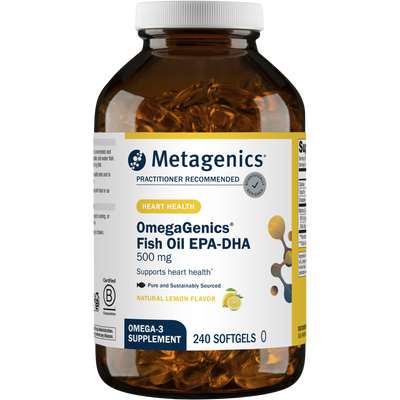 Metagenics OmegaGenics EPA-DHA 500 Lemon 240 SG