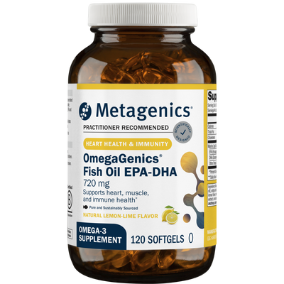 Metagenics OmegaGenics EPA-DHA 720 Lemon Lime 120 SG 