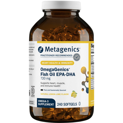 Metagenics OmegaGenics EPA-DHA 720 Lemon Lime 240 SG 