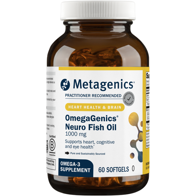Metagenics OmegaGenics Neuro 1000 60 softgels