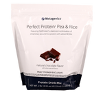 Metagenics Perfect Protein Pea & Rice Chocolate Powder - 30 servings