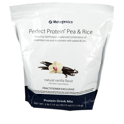 Metagenics Perfect Protein Pea & Rice Vanilla Powder - 30 servings