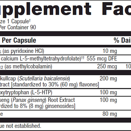 Metagenics SeroSyn 90 C Supplement Facts 