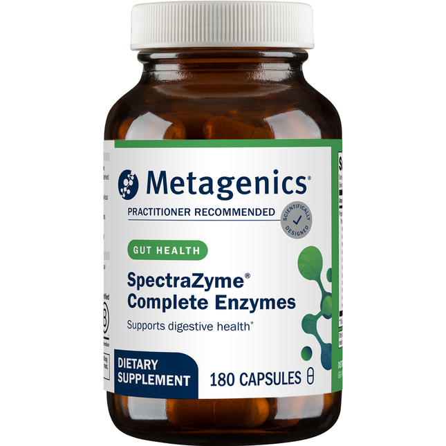 Metagenics SpectraZyme Complete 180C Suplement Facts 