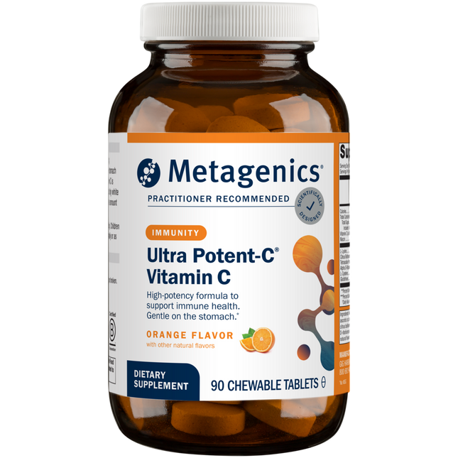 Metagenics Ultra Potent C 250 mg Chewable Orange 90 T