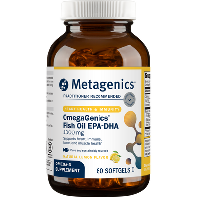 Metagenics OmegaGenics EPA-DHA 1000 Lemon 60 SG