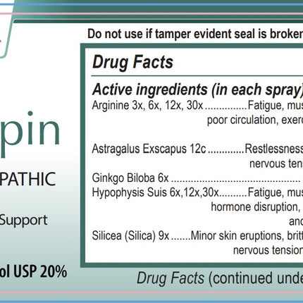 Micro Balance CellTropin 2 FL OZ Supplement Facts