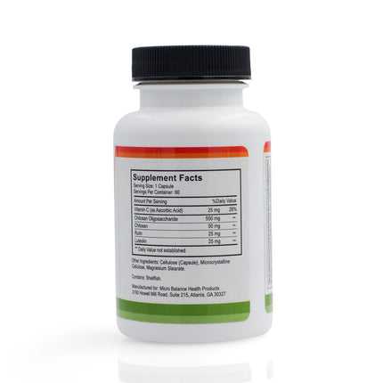 Micro Balance Chitosan-BioFlav 12-Unit Case Supplement Facts