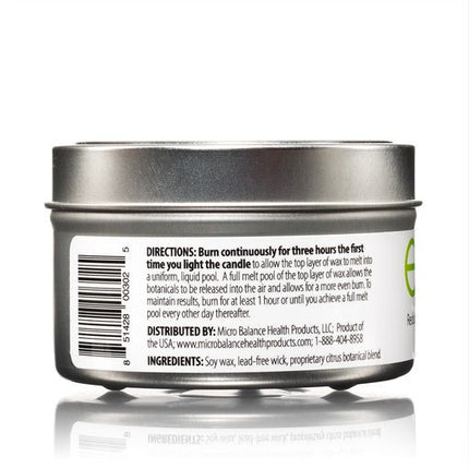 Micro Balance EC3 Air Purification Candle 3-Pack Supplement Facts
