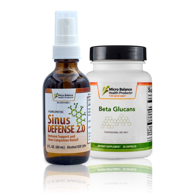Micro Balance Sinus Defense 2.0/Beta Glucans Bundle