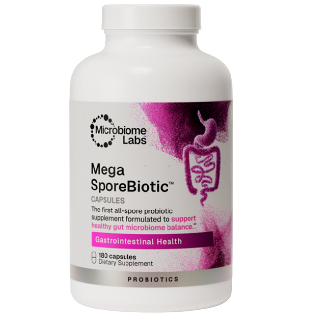 Microbiome Labs MegaSporeBiotic - 180 capsules