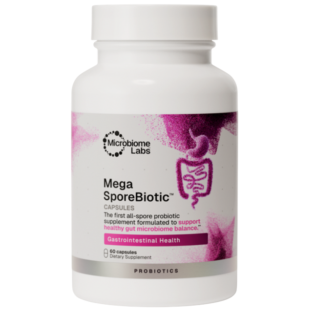 Microbiome Labs MegaSporeBiotic - 60 capsules