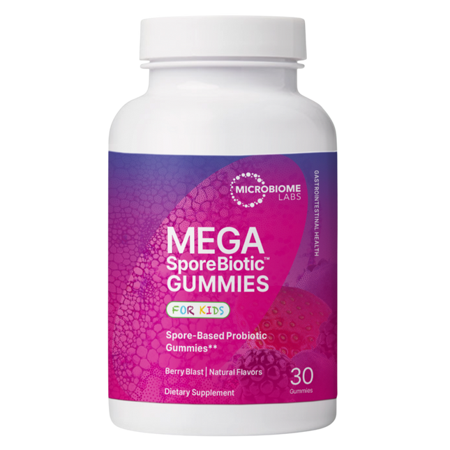 Microbiome Labs MegaSporeBiotic Gummies For Kids 30 Gummies