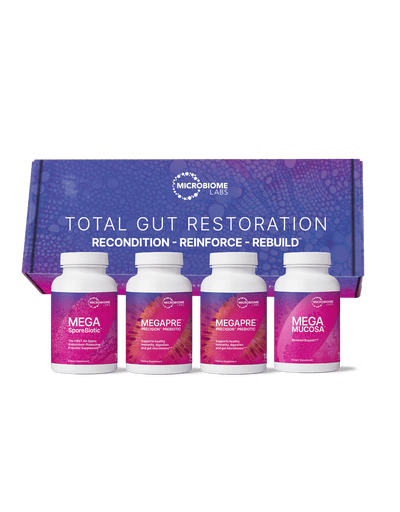  Microbiome Labs Total Gut Restoration #1 (All Capsules) 3 Month Supply