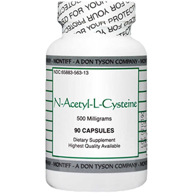 Montiff N-Acetyl-L-Cysteine 500 mg 90 caps