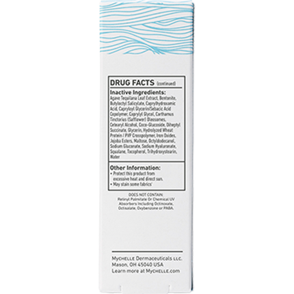 Mychelle Dermaceuticals 3-in-1 Super Serum SPF 30 - Medium/Dark (Moisturizing Liquid Tint) 1 oz Supplement Facts