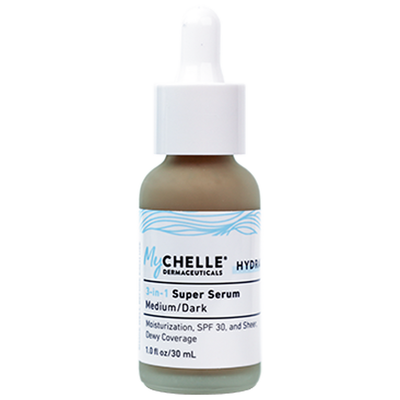 Mychelle Dermaceuticals 3-in-1 Super Serum SPF 30 - Medium/Dark (Moisturizing Liquid Tint) 1 oz