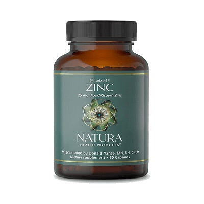 Natura Health Products Zinc 60 capsules
