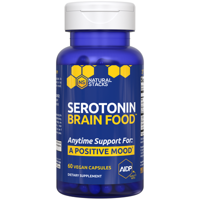 Natural Stacks Serotonin Brain Food 60 vegcaps