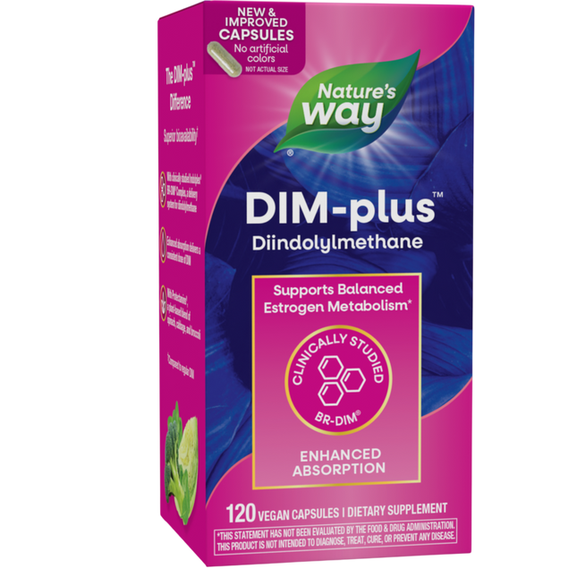 Nature's Way DIM Plus 120 caps
