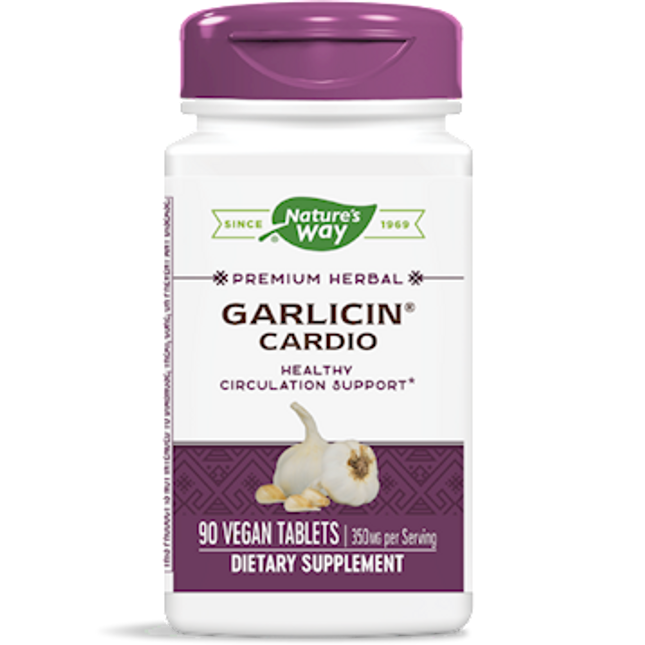 Natures Way Garlicin Cardiovascular Health 90tabs
