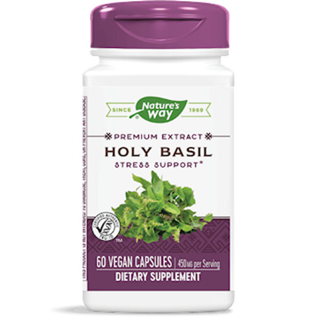 Natures Way Holy Basil 60 vegcaps