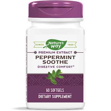 Natures Way Peppermint Soothe 60 softgels