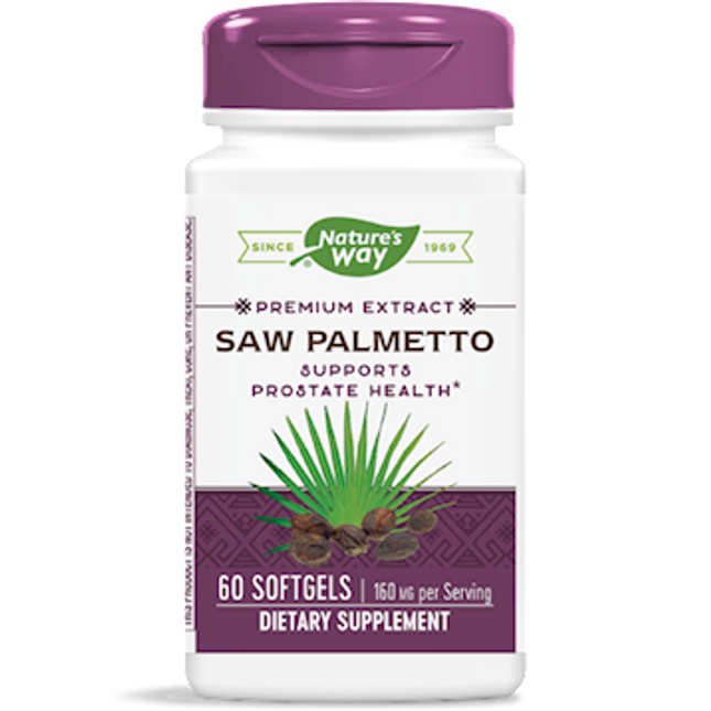 Nature's Way Saw Palmetto 60 gels