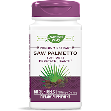 Nature's Way Saw Palmetto 60 gels