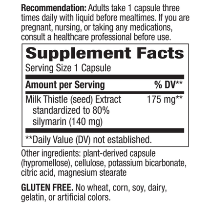 Nature's Way Thisilyn 100 caps Supplement Facts