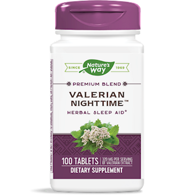 Nature's Way Valerian Nighttime Sleep Aid 100 tabs