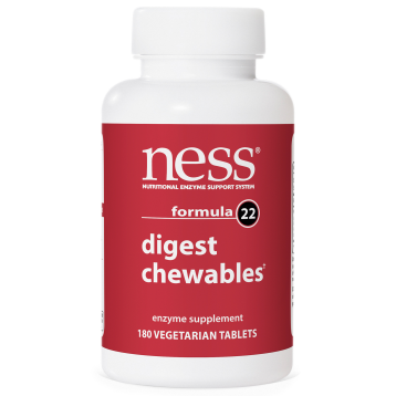 Ness Enzymes Digest Chewables 180 tabs