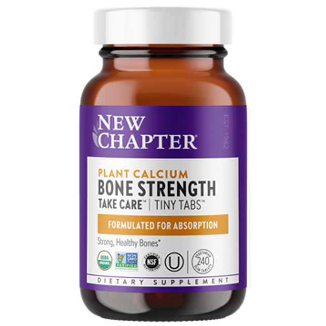 New Chapter Bone Strength Take Care 240 tiny tabs 